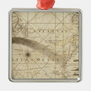 Der Atlantik Ornament Aus Metall