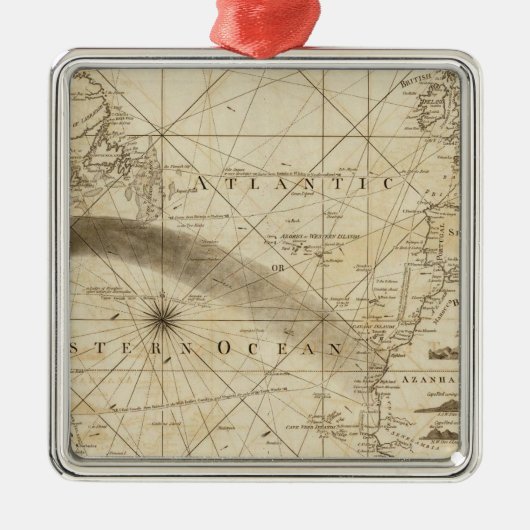 Der Atlantik Ornament Aus Metall (Vorne)