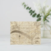 Der Atlantik Postkarte (Stehend Vorderseite)