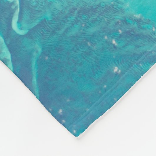 Der Atlantik vor der Küste der Bahamas Fleecedecke (Ecke)