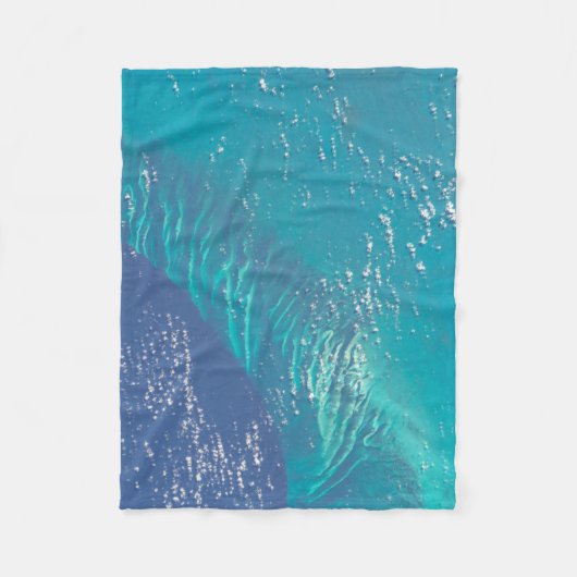 Der Atlantik vor der Küste der Bahamas Fleecedecke (Vorderseite)