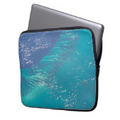 Der Atlantik vor der Küste der Bahamas Laptopschutzhülle (Vorderseite Links)