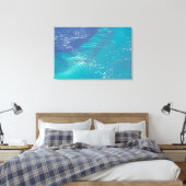 Der Atlantik vor der Küste der Bahamas Leinwanddruck (Insitu (Schlafzimmer))