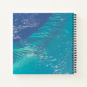 Der Atlantik vor der Küste der Bahamas Notizblock (Rückseite)
