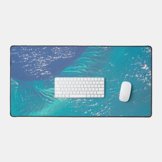 Der Atlantik vor der Küste der Bahamas Schreibtischunterlage (Tastatur & Maus)