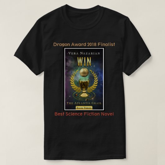 Der Atlantis-Gral - Drache-Preis-Finalist 2018 2 T-Shirt (Design vorne)