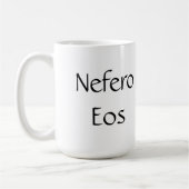 Der Atlantis-Gral - Nefero EOS-Tasse Kaffeetasse (Links)
