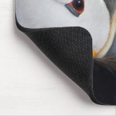 Der Atlantische Puffin, ein pelagischer Seevögel Mousepad (Ecke)