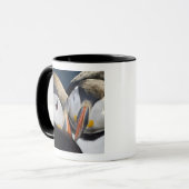 Der Atlantische Puffin, ein pelagischer Seevögel Tasse (Vorderseite Links)