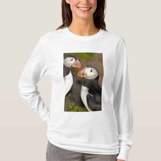 Der Atlantische Puffin T-Shirt (Vorderseite)