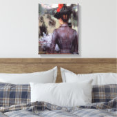 Der Atlas der Stadt Leinwanddruck (Insitu (Schlafzimmer))