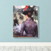 Der Atlas der Stadt Leinwanddruck (Insitu (Holzboden))