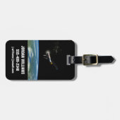 Der Atlas V541 startet im Orbit. Gepäckanhänger (Vorderseite horizontal)