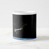 Der Atlas V541 startet im Orbit. Jumbo-Tasse (Vorderseite)