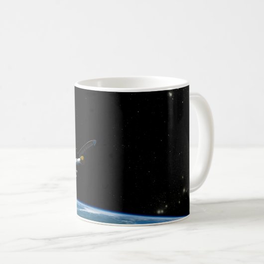 Der Atlas V541 startet im Orbit. Kaffeetasse (VorderseiteRechts)