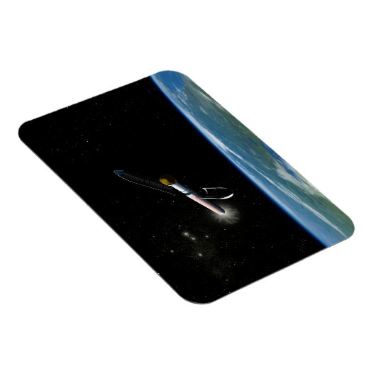 Der Atlas V541 startet im Orbit. Magnet (Rechte Seite)