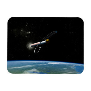 Der Atlas V541 startet im Orbit. Magnet