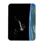 Der Atlas V541 startet im Orbit. Magnet (Vertikal)