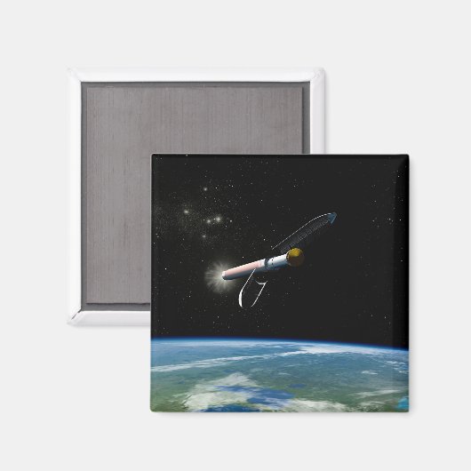 Der Atlas V541 startet im Orbit. Magnet (Vorderseite/Rückseite)