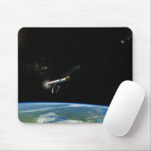 Der Atlas V541 startet im Orbit. Mousepad (Mit Mouse)