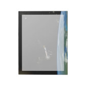 Der Atlas V541 startet im Orbit. Notizblock (Rotiert)