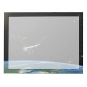 Der Atlas V541 startet im Orbit. Notizblock (Vorderseite)