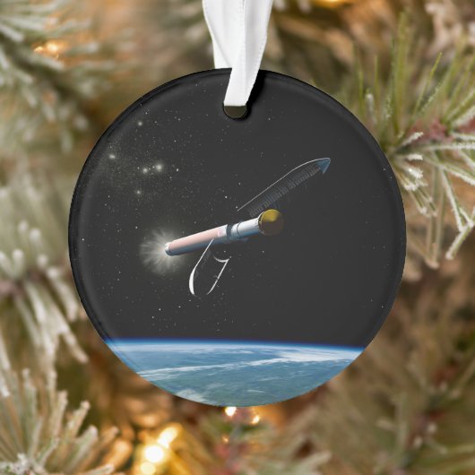 Der Atlas V541 startet im Orbit. Ornament (Baum)