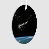 Der Atlas V541 startet im Orbit. Ornament (Vorderseite)