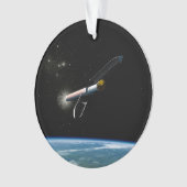 Der Atlas V541 startet im Orbit. Ornament (Vorderseite)