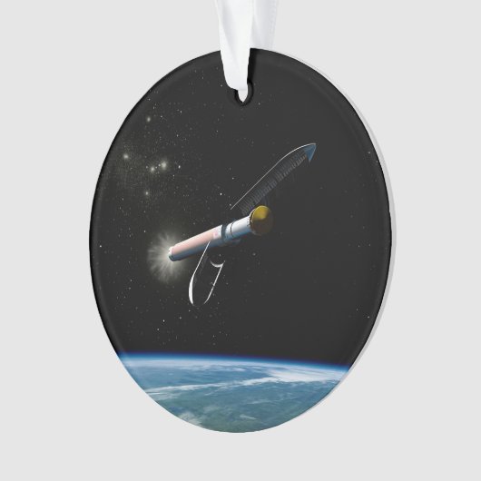 Der Atlas V541 startet im Orbit. Ornament (Vorderseite)