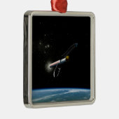 Der Atlas V541 startet im Orbit. Ornament Aus Metall (Rechts)
