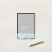 Der Atlas V541 startet im Orbit. Post-it Klebezettel (Auf Schreibtisch)