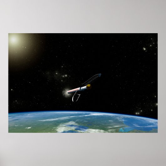 Der Atlas V541 startet im Orbit. Poster (Vorne)