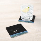 Der Atlas V541 startet im Orbit. Rechteckiger Pappuntersetzer (Vor Ort)