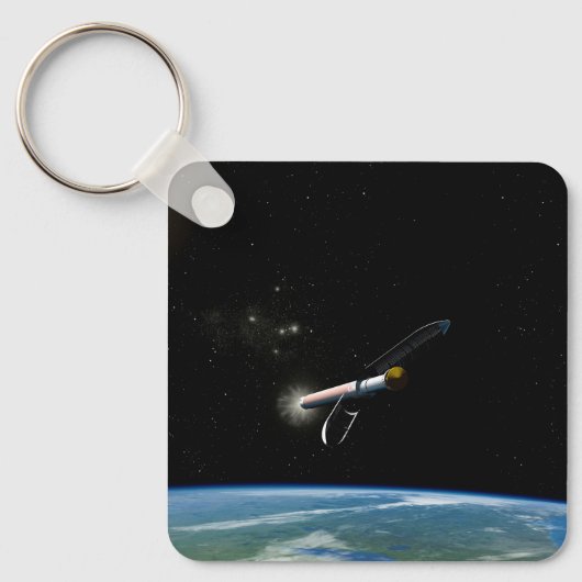 Der Atlas V541 startet im Orbit. Schlüsselanhänger (Vorderseite)