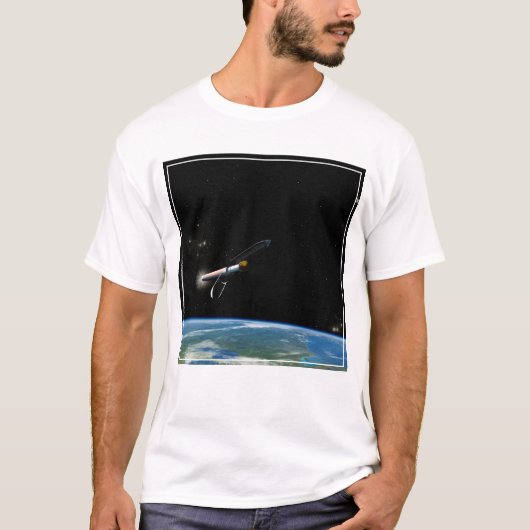 Der Atlas V541 startet im Orbit. T-Shirt (Vorderseite)