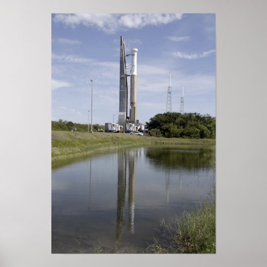 Der Atlas V/Centaur kommt auf der Startcompl an Poster (Vorne)