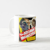 Der Atom-Monster-Becher Kaffeetasse (Vorderseite Links)