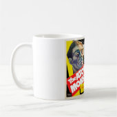 Der Atom-Monster-Becher Kaffeetasse (Links)