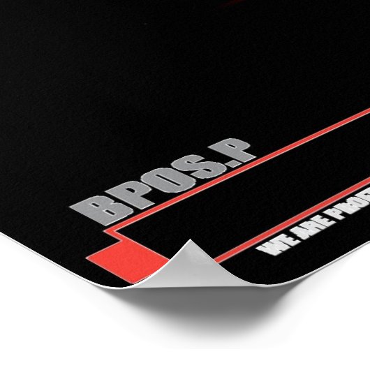 Der Atomfehler in der Nacht Poster (Ecke)