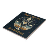 Der Atomic Martini Club Atomic Bomb Cocktail Fliese (Seite)