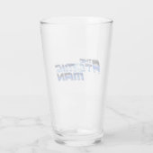 Der Atommann-Bierkletterer Glas (Rückseite)