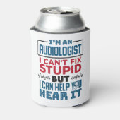 Der Audiologe kann die gestohlene Hilfe nicht repa Dosenkühler (Kanne Rückseite)