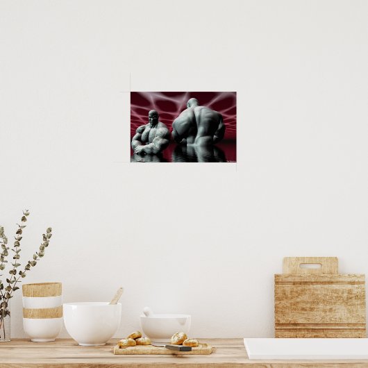 der Aufbaubauer Poster (Küche)