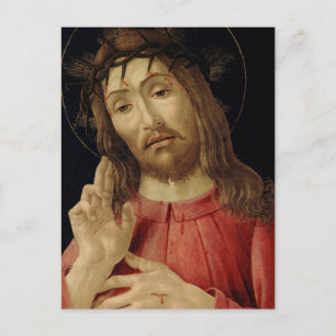 Der auferstandene Christus von Sandro Botticelli Postkarte