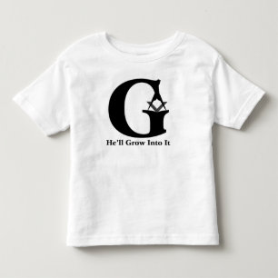 Der aufgehobene G Kleinkind T-shirt