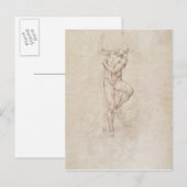 Der aufgeweckte Christus Postkarte (Vorne/Hinten)