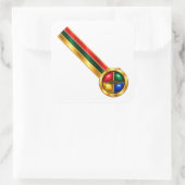 Der Aufkleber (Tasche)