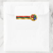 Der Aufkleber (Tasche)
