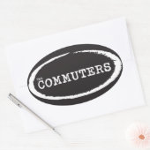 Der Aufkleber der Kommuters (Umschlag)
